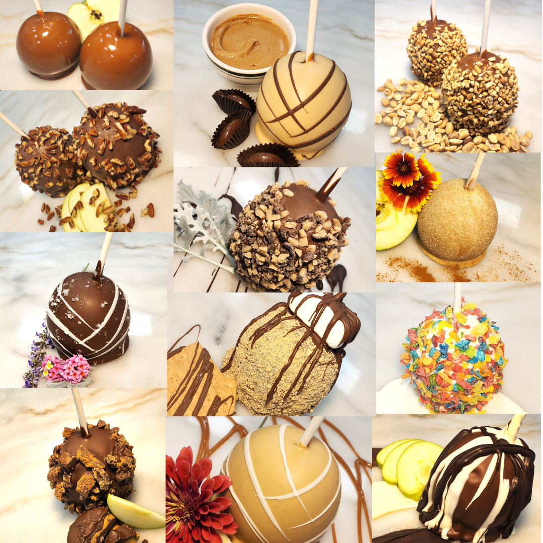 12 Caramel Chocolate Apple Gift Pack