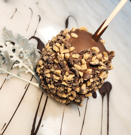 Butter Toffee Chocolate Caramel Apple - A Blissful Crunch of Toffee and Chocolate