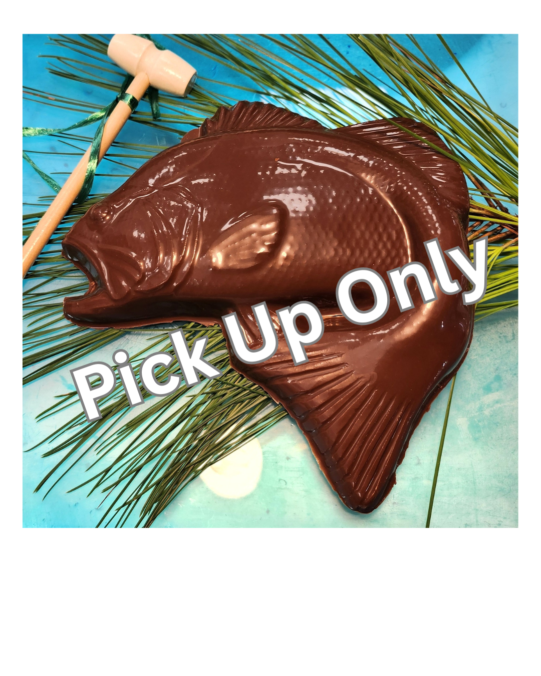 Bass Fish Chocolate Breakable