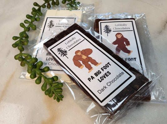 Pa Big Foot Loves Dark Chocolate Bar