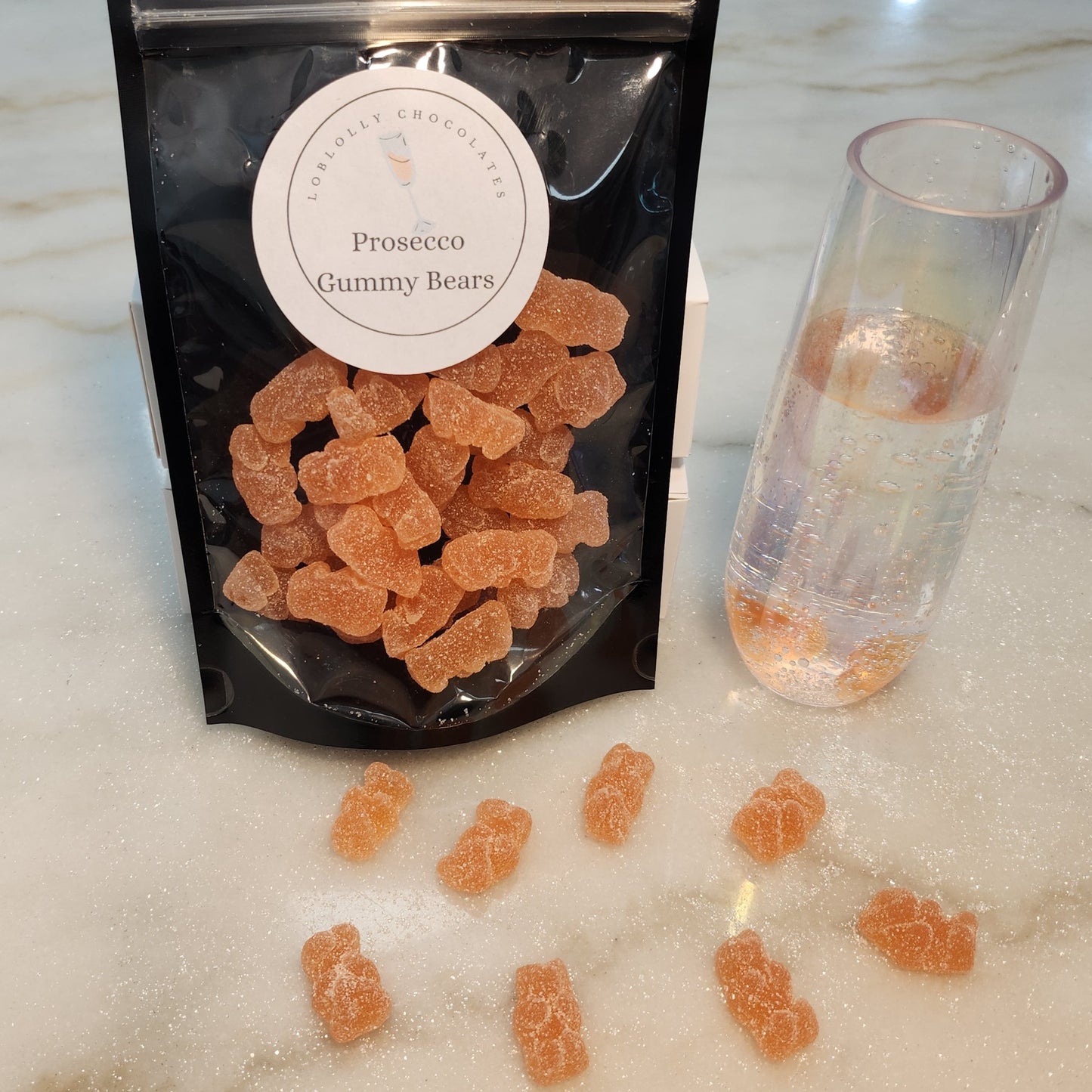 Prosecco Gummy Bears - A Sophisticated Playful Treat