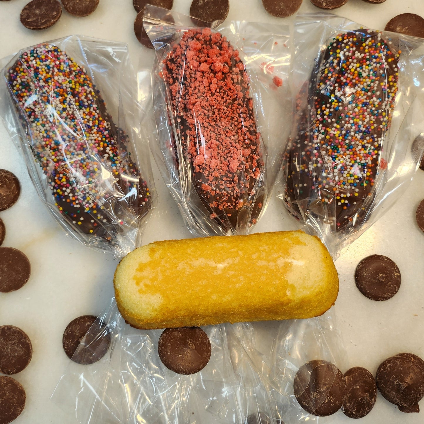 Twinkie Dunked Pop - White or Milk Chocolate Treat