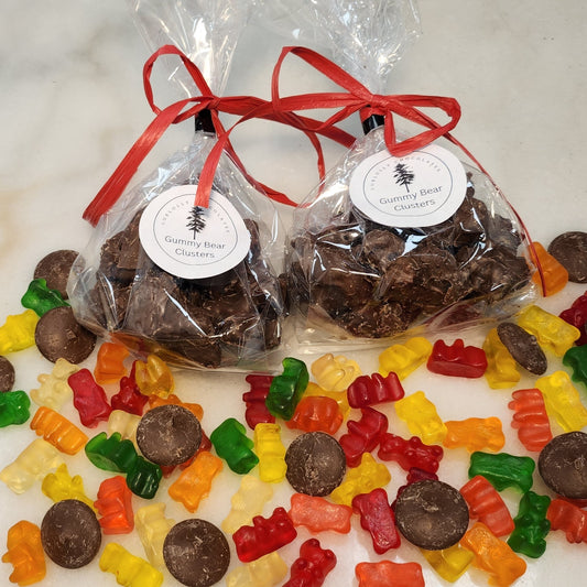 Gummy Bear Clusters - Dipped in Milk Chocolate