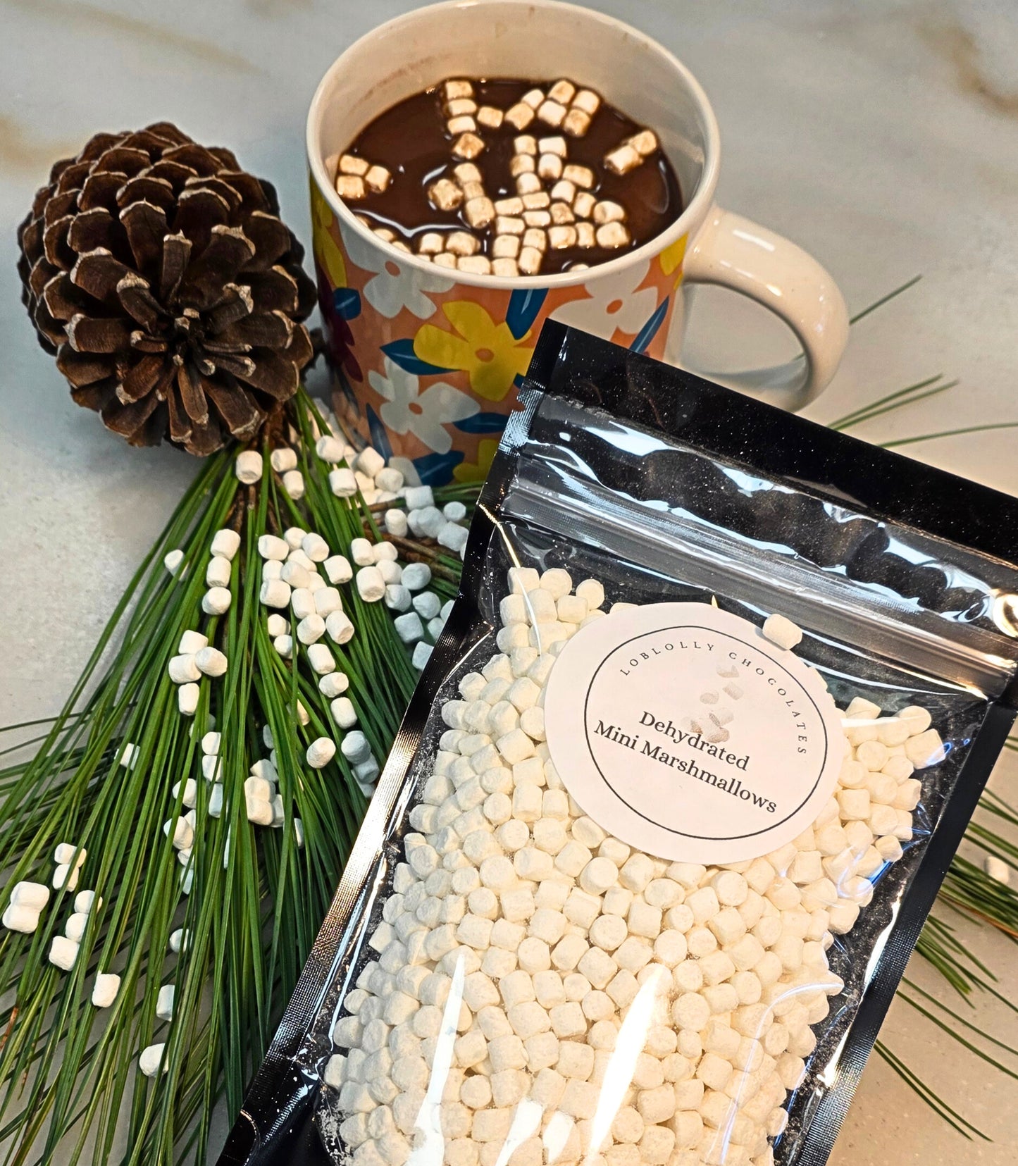 Dehydrated Mini Marshmallows