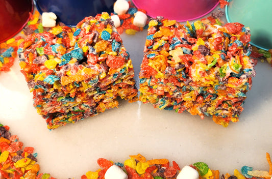 Fruity Pebbles Rice Krispy Treats