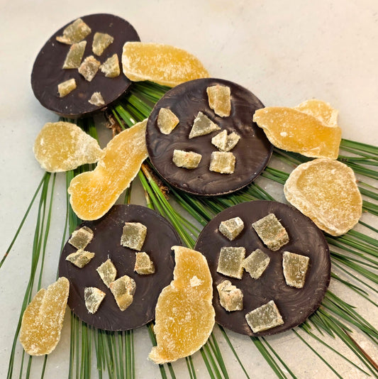 Ginger Mendiant - A Spicy Devine Decadence