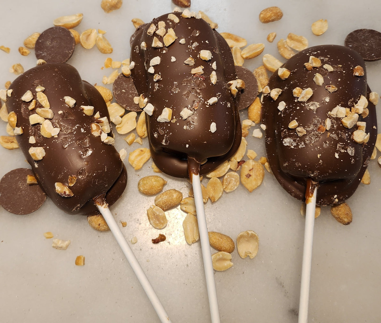 Marshmallow Rocky Road Pop - Carmel, Chocolate, Peanut Delight