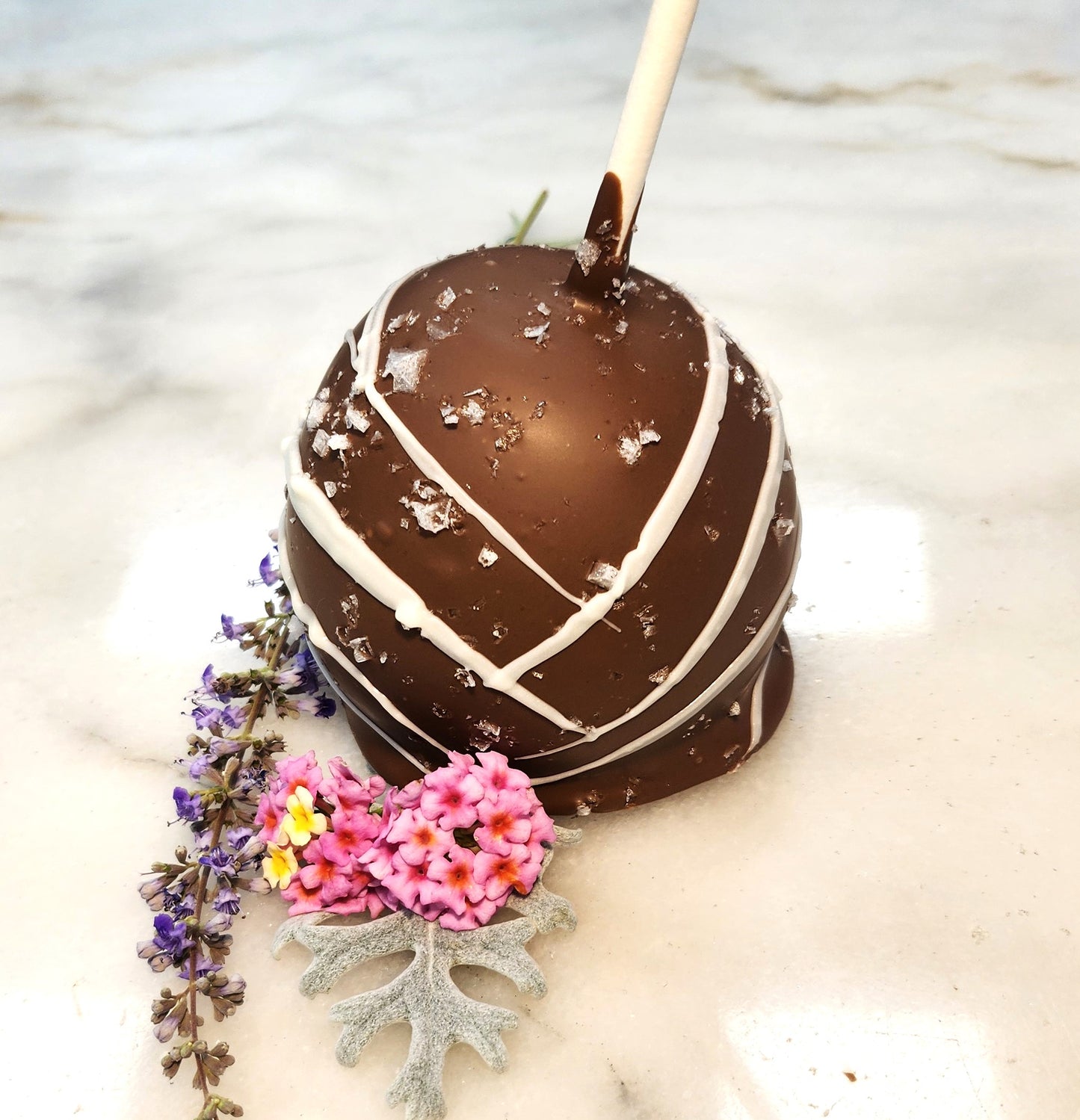 Milk Chocolate Sea Salt Caramel Apple - A Perfect Blend of Creamy, Salty, and Sweet