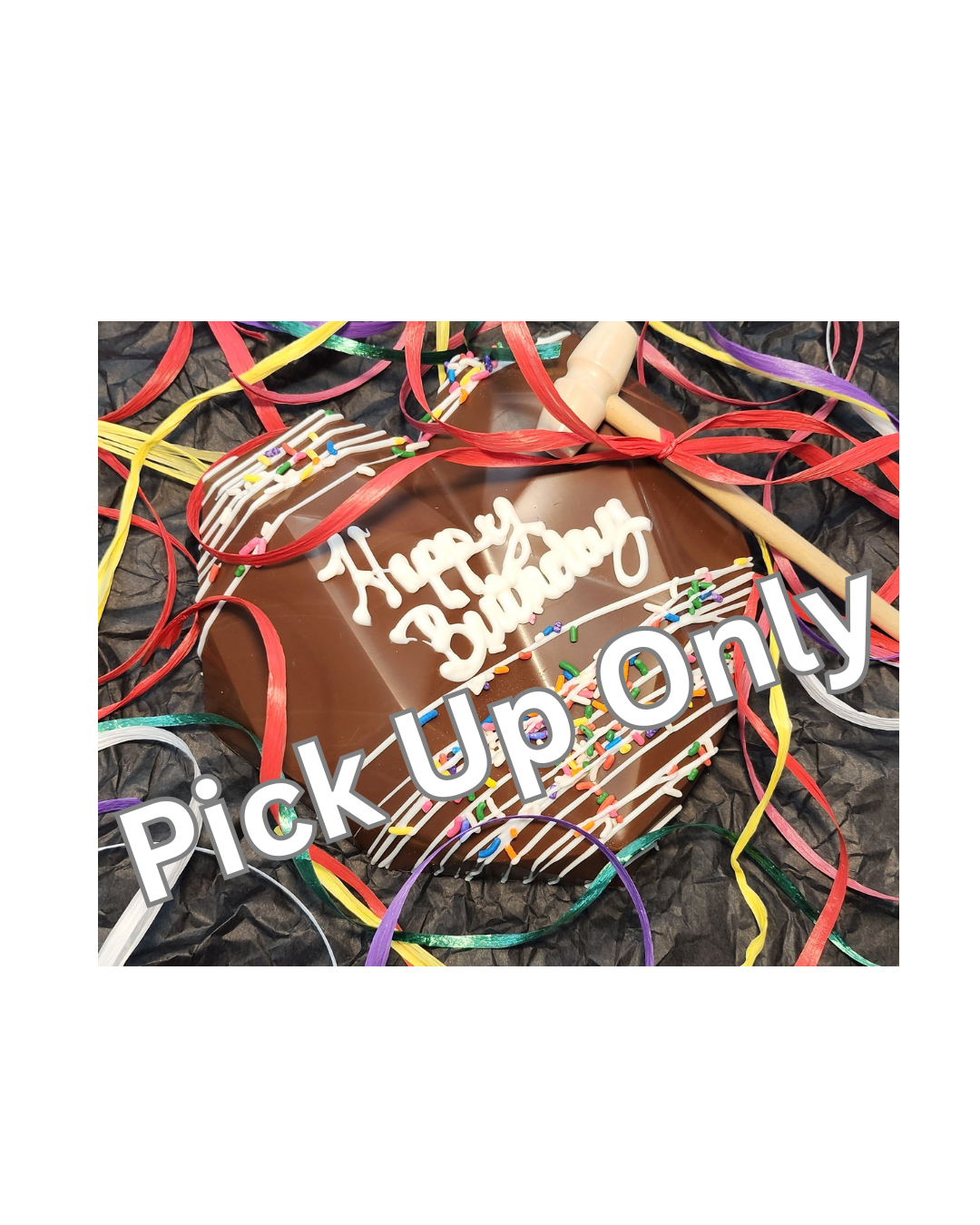 Happy Birthday Heart Chocolate Breakable