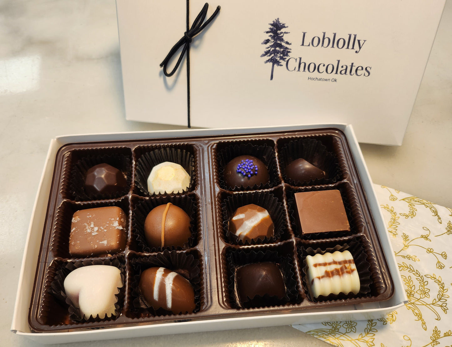 Assorted Gourmet Truffles - 1 Dozen