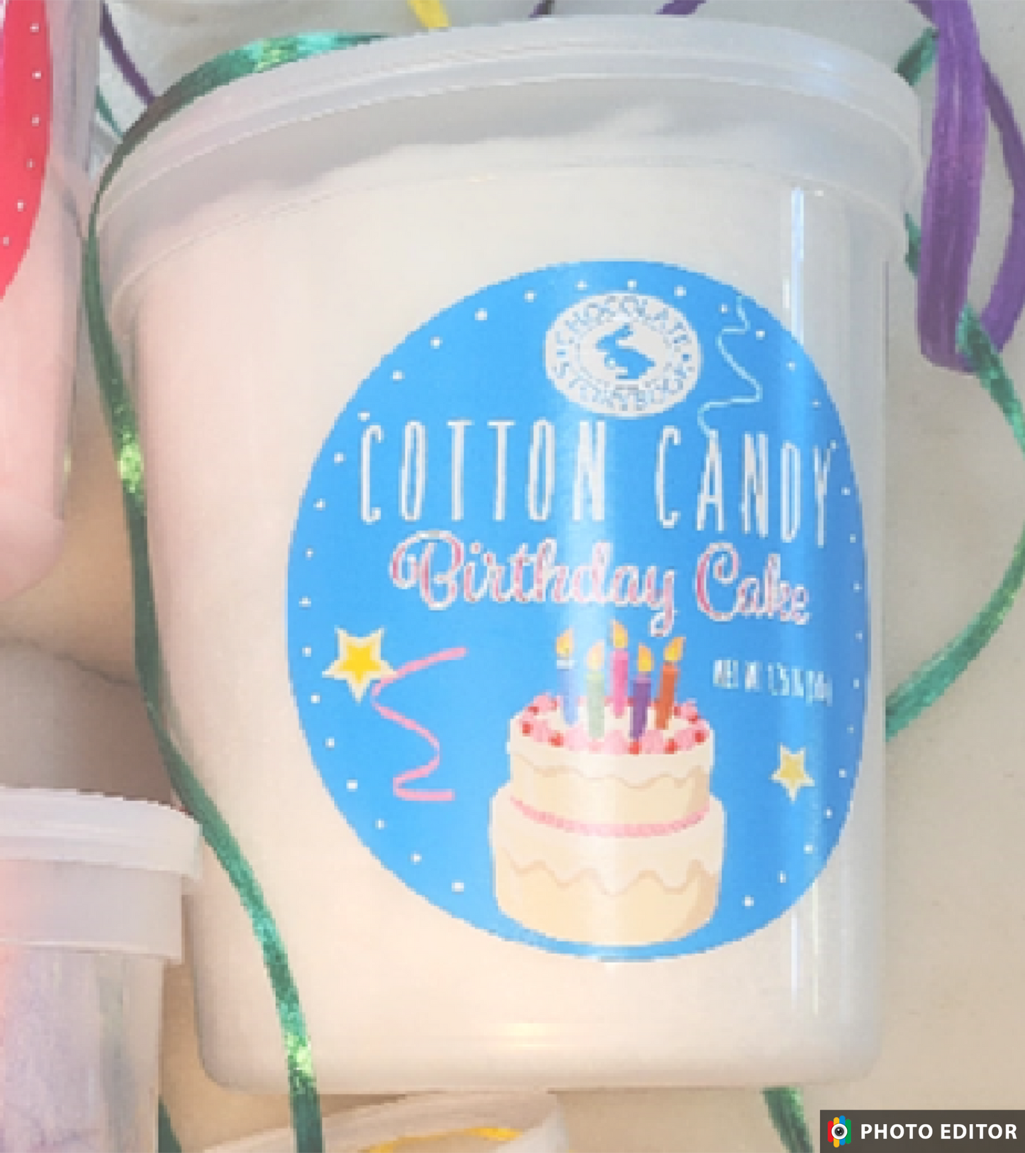 Cotton Candy - Blue Raspberry, Classic, Birthday Cake & Unicorn