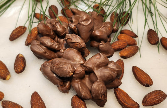 SUGAR FREE Almond Nut Clusters - Milk Chocolate